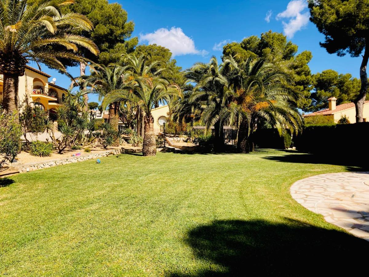 Ferienwohnung Apartamento Con Terraza En Complejo Con 2 Piscinas Moraira Exterior foto