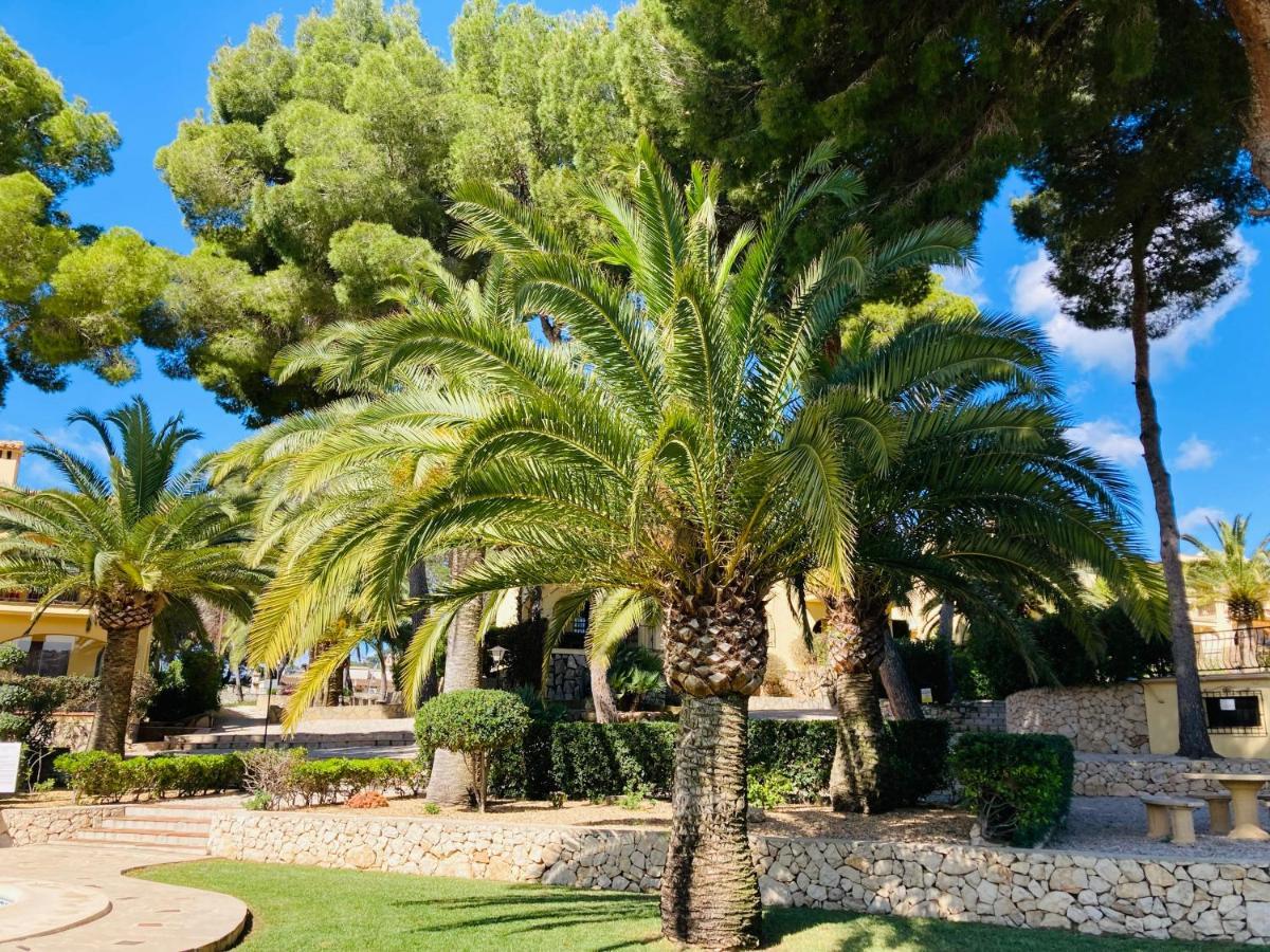 Ferienwohnung Apartamento Con Terraza En Complejo Con 2 Piscinas Moraira Exterior foto