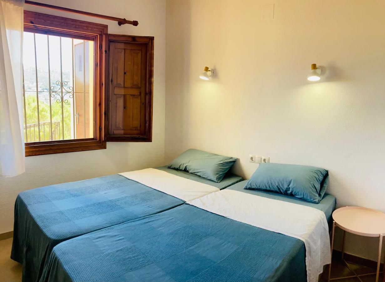 Ferienwohnung Apartamento Con Terraza En Complejo Con 2 Piscinas Moraira Exterior foto